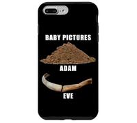 Funny Clean Bible Character Humor - Adam & Even Baby Photos Carcasa para iPhone 7 Plus/8 Plus
