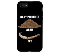 Funny Clean Bible Character Humor - Adam & Even Baby Photos Carcasa para iPhone SE (2020) / 7 / 8