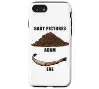 Funny Clean Bible Character Humor - Adam & Even Baby Photos Carcasa para iPhone SE (2020) / 7 / 8