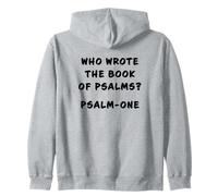 Funny Clean Bible Character Humor - Book of Psalms Joke Sudadera con Capucha