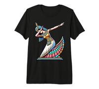Funny Cleopatra Dabbing and Dab Historia del Antiguo Egipto Camiseta Premium