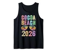 Funny Cocoa Beach 2026 Vacay Travel Vacation Mamá Hija Camiseta sin Mangas
