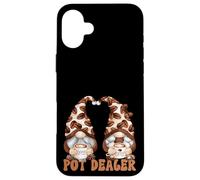 Funny Coffee Gnomes For Two Coffee Lover and Pot Dealer Carcasa para iPhone 16 Plus