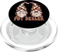 Funny Coffee Gnomes For Two Coffee Lover and Pot Dealer PopSockets PopGrip para MagSafe