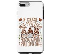 Funny Coffee Lover Quote For Women Who Loves Coffee & Gnomes Carcasa para iPhone 7 Plus/8 Plus