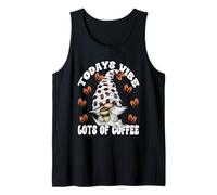 Funny Coffee Quote For Coffee Dad and Teacher Grumpy GNOME Camiseta sin Mangas