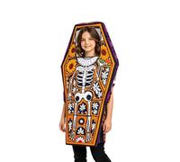 Funny Coffin Skeleton Costume - Novel Day Of The Dead Parent-Child Halloween