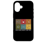Funny Cómo eres el condado de Door County Door County Wisconsin Travel Carcasa para iPhone 16