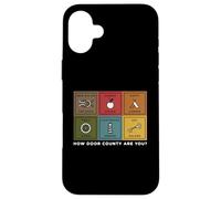 Funny Cómo eres el condado de Door County Door County Wisconsin Travel Carcasa para iPhone 16 Plus