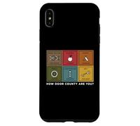 Funny Cómo eres el condado de Door County Door County Wisconsin Travel Carcasa para iPhone XS Max