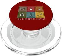 Funny Cómo eres el condado de Door County Door County Wisconsin Travel PopSockets PopGrip para MagSafe
