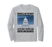 Funny Congress US Capitol Politics Joke Washington DC Humor Manga Larga