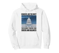 Funny Congress US Capitol Politics Joke Washington DC Humor Sudadera con Capucha