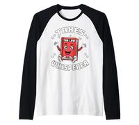 Funny Contable Temporada de Impuestos Impuestos Whisperer Camiseta Manga Raglan