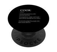 Funny Cook Definición Diccionario Sarcástico PopSockets PopGrip Adhesivo