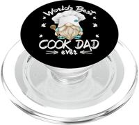 Funny Cooking GNOME Grandpa For Worlds Best Cook Dad Ever PopSockets PopGrip para MagSafe