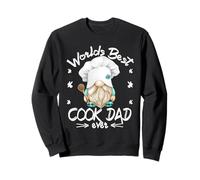Funny Cooking GNOME Grandpa For Worlds Best Cook Dad Ever Sudadera