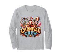 Funny Costume Party Carnival Crew Circus Lover Manga Larga