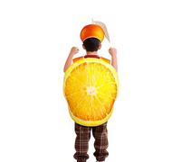 Funny Costumes - Conjunto de disfraz naranja, accesorios de cosplay de Halloween, disfraz naranja para actuaciones en , eventos de vacaciones, crea un aspecto llamativo y un aspecto temático