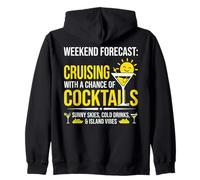 Funny Couples Cruising Forecast Cocktails Sudadera con Capucha