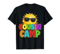 Funny Cousin Camp 2026 Crew Summer Camping Vacaciones Familiares Camiseta