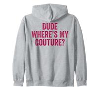Funny Couture Sarcástico Diciendo Cita Amigo ¿Dónde está mi Costura? Sudadera con Capucha
