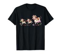 Funny Cow Mom Mama Kids Girls Womens Mother's Day Camiseta
