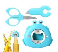 Funny Crab Bottle Opener, Non Slip Multi Tool Scissors, Outdoor BBQ Gadget