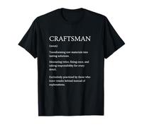 Funny Craftsman Definición Diccionario Sarcástico Camiseta