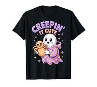 Funny Creepin´It Cute Ghost Halloween Camiseta