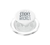 Funny Cricket Eso es un Wicket pegajoso PopSockets PopGrip para MagSafe