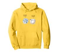 Funny Crochet She Loves Me More Crochet Yarn and Coffee Sudadera con Capucha