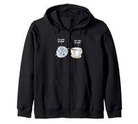 Funny Crochet She Loves Me More Crochet Yarn and Coffee Sudadera con Capucha