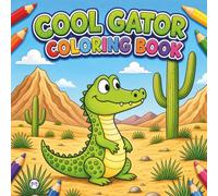 Funny Crocodile Alligator Gator Coloring Book for Adults Kids Boys Girls Teens: Tropical Florida Gator Animal Coloring Activity Book Gift for Birthday ... Children Cute Swamp Alligator Coloring Book