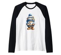 Funny Cruising Boat Captain GNOME For Beach Trip and Dad Camiseta Manga Raglan