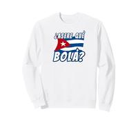Funny Cuban Saying Cuba Flag Asere Que Bola Sudadera