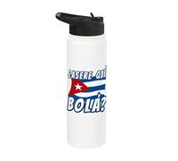 Funny Cuban Saying Cuba Shirt Cuban Shirt Cuban Flag Shirt Stainless Steel Insulated Water Bottle