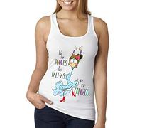 FUNNY CUP Camiseta Tirantes para flamencas. No me toques Las Palmas Que me conozco. Feria, Despedidas Soltera, Bodas, Eventos. (XXL)
