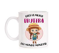 FUNNY CUP Taza Eres la Mejor frutera del Mundo Mundial. Taza Divertida de Regalo (Frutera)