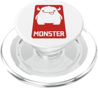 Funny Cute Face - Monster- Graphic Apparel Decor and More PopSockets PopGrip para MagSafe