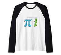 Funny Cute Get Real Be Rational Pi Day Matemáticas Profesor Camiseta Manga Raglan