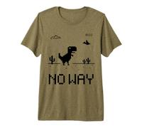 Funny Cute Pixel Offline T-Rex Game, Cool Dino Game, Gaming Camiseta Premium