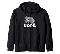 Funny Cute Sleepig Napping Nope Koala Lover Sudadera con Capucha