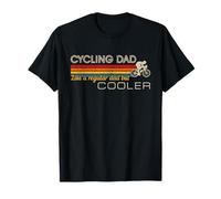 Funny Cyclist Cycling Dad Like A Regular Dad But Cooler Mens Camiseta