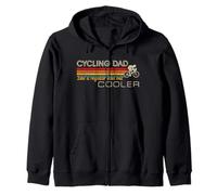 Funny Cyclist Cycling Dad Like A Regular Dad But Cooler Mens Sudadera con Capucha