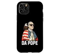 Funny Da Pope León XIV 4 de Julio Americano Hombres Mujeres Carcasa para iPhone 11 Pro