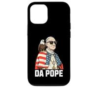 Funny Da Pope León XIV 4 de Julio Americano Hombres Mujeres Carcasa para iPhone 12/12 Pro
