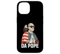 Funny Da Pope León XIV 4 de Julio Americano Hombres Mujeres Carcasa para iPhone 14