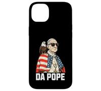 Funny Da Pope León XIV 4 de Julio Americano Hombres Mujeres Carcasa para iPhone 14 Plus