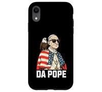 Funny Da Pope León XIV 4 de Julio Americano Hombres Mujeres Carcasa para iPhone XR
